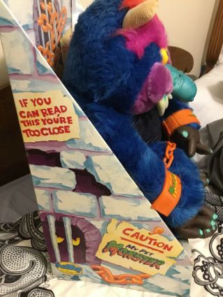 My Pet Monster Vintage Blue 1986 AmToy Handcuffs RARE GREAT 7