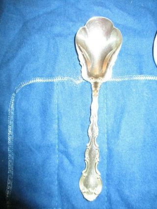 Gorham STRASBOURGH Sterling 2 Rare FRUIT Spoons,  Master BUTTER Knife,  No Mono 3