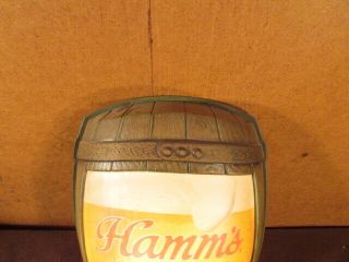 Vintage sign Hamm ' s beer bear mancave advertising bar Pabst brewing wall light 4