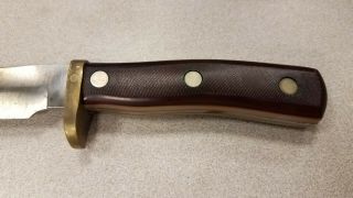 Vintage Schrade Walden USA 165 Old Timer Knife with Leather Sheath 5