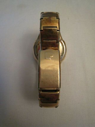 Vintage Pulsar 14k Gold Filled Red LED Watch 4