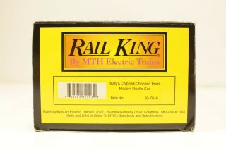 Vintage Rail King 30 - 7846 Isaly ' s Ham Modern Reefer Car By MTH Electric Trains 2