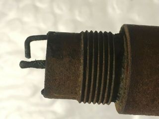 VINTAGE EARLY VOLTAGE GIANT SPARK PLUG 1900s MOTORCYCLE 4