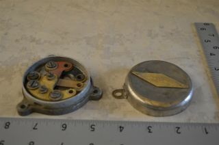 ANTIQUE MOTORCYCLE INDIAN POWERPLUS SPLITDORF MAGNETO POINT HOUSING & COVER ? 2