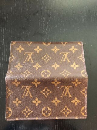 Louis Vuitton Monogram Check Book Cover,  Pre - owned 6