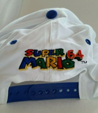 Nintendo 64 Vtg Mario N64 Kellogg ' s Snapback Hat Ball Cap Video Games 2