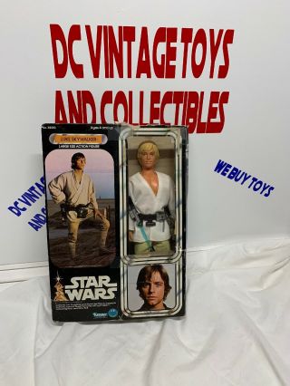 Vintage Kenner Star Wars 1978 12 " Inch Luke Skywalker Figure W/