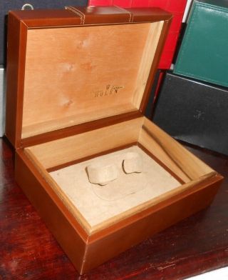 Vintage 70s Watch Box For Rolex President Geneve Suisse 71.  01.  06