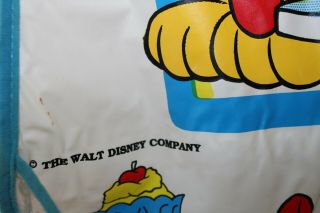 Vintage Walt Disney Company vintage bib Baby MINNIE PLUTO vinyl plastic pocket 3