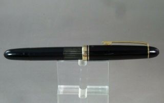 Goldfink Berlin Fountain Pen.  Vintage Piston Filler.  &.  2 Nibs