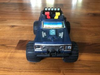 RARE Vintage 1983 Playskool Bigfoot 4x4 Ford Monster Truck Powered 460 2