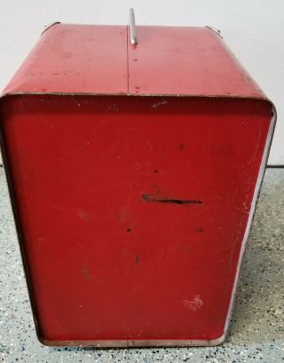 Vintage 1950s Drink Coca Cola Cooler,  Progress Refrigerator Co.  Louisville,  KY. 8