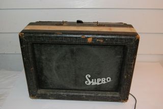 Vintage Supro Guitar Tube Amp Amplifier