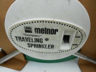 Vintage Melnor Sprinkler Compact Traveling Drum RARE Collectible 3
