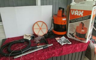 Vintage Vax Shop Vacuum Cleaner Wet And Dry Shop Vac