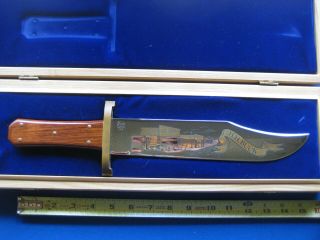 Vintage H.  H.  Buck Custom Bowie Knife Model 903 1285 Out Of 1500 In Presentation