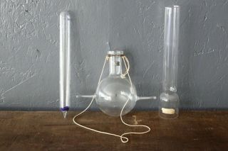 Vintage Pyrex Cenco Glass Distiller Distillation Apparatus Scientific Lab Tools