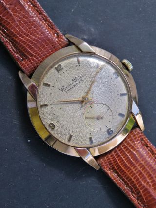 Vintage Rare Swiss Wonder Watch Mechanical Men 