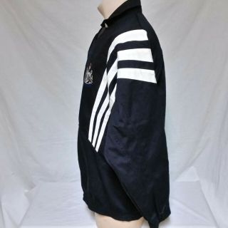 VTG 1995 Adidas Newcastle United Football Jumper Jacket 90s Soccer Shirt XL 3