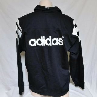 VTG 1995 Adidas Newcastle United Football Jumper Jacket 90s Soccer Shirt XL 5