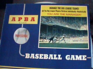 Vintage Apba 1994 Baseball Game 1993 Season 28 Teams 20 Players Per Team