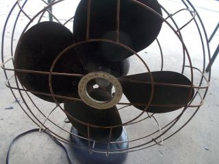 Robbins And Myers Vintage Electric Fan/ Blades 15 Inch
