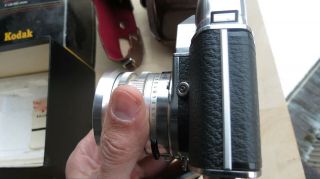 Vintage Kodak Retina Reflex III 35mm Camera lenses plus Boxs 8