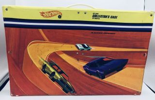 Vintage 1968 Hot Wheels Collector ' s Case by Mattel - 48 Adjustable Compartments 6