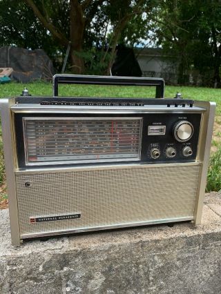 Vintage National Panasonic Radio Fm - Am 11 - Band 21 - Transistor 15 - Diode Rf - 5000 B