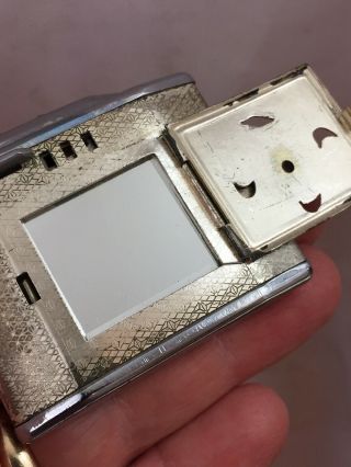 Vintage FUJI B Pocket Lighter With Hidden Mirror 3