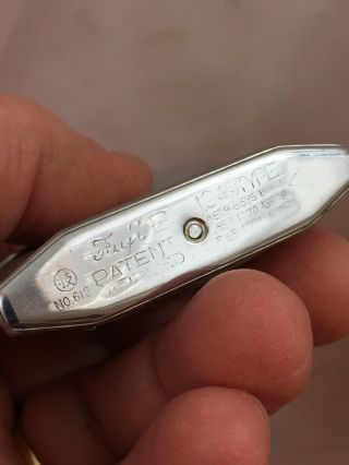 Vintage FUJI B Pocket Lighter With Hidden Mirror 7