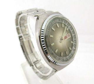 Vintage Rare JETSON Automatic Watch Swiss Movement Jumbo Double Bezel 4
