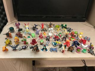 Digimon Figures.  50,  Vintage Rare Hard To Find