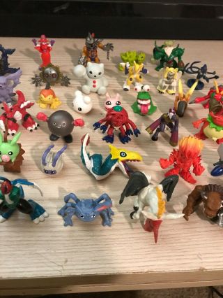 Digimon Figures.  50,  Vintage Rare Hard To Find 4