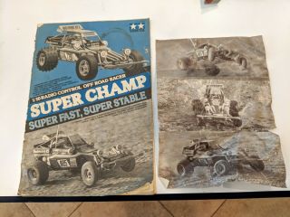 Vintage Tamiya Champ - 1/10 Scale Buggy - - Superchamp 7