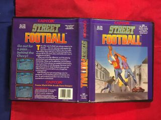 Capcom Street Football - Arcade - PC Floppy - Complete in Big Box - Vintage 1988 4