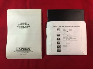 Capcom Street Football - Arcade - PC Floppy - Complete in Big Box - Vintage 1988 6