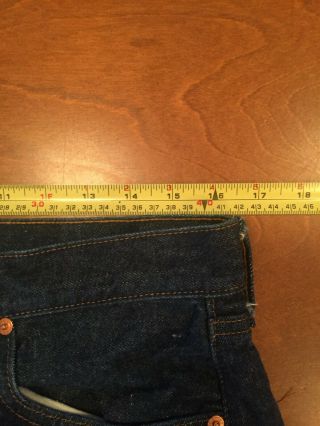 Vtg 70 ' s 80 ' s Levi ' s 501 No Big E Denim Jeans 35 x 34 (33 x 31) 10