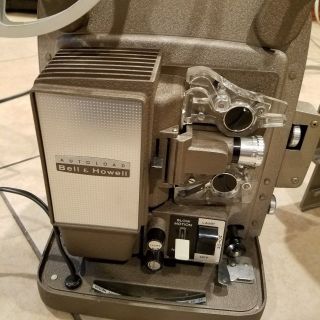 Vintage Bell & Howell Autoload 8mm Movie Film Projector Guaranteed Vintage Rare 2