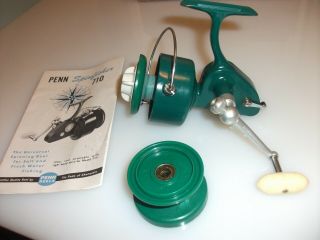 Vintage Penn 710 Spinfisher Spinning Reel In W/extra Spool