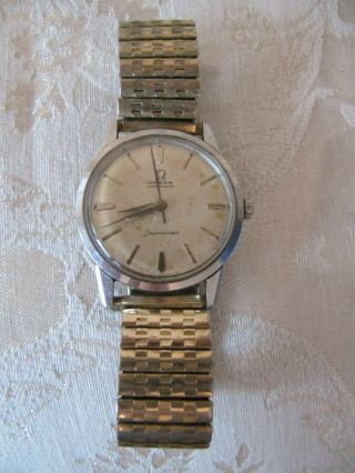 Vintage Omega Seamaster Automatic Men ' s Jewelry Wrist Watch 2