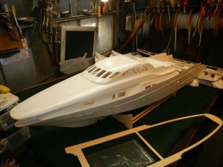 RARE Graupner RC MEGA Yaught Boat Kit Germany MOONRAKER 3