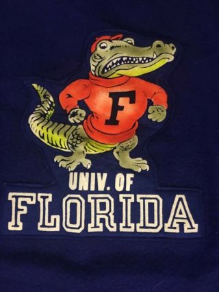 Vintage Pendleton Wool Stadium Blanket University Of Florida Gators