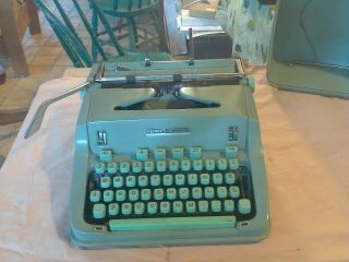 Vintage Hermes 3000 Typewriter With Case