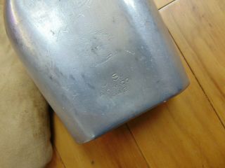 Vintage WWII US Army 1942 AGM Co Canteen With Case World War II 5