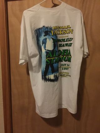 Vintage Michael Jackson History Tour 1997 Concert T Shirt Mens Size Xl