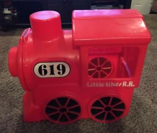 Vintage Little Tikes Locomotive Toy Chest - Play Center With Box