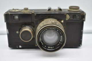 Antique Carl Zeiss Ikon Contax 35mm Film Rangefinder Camera