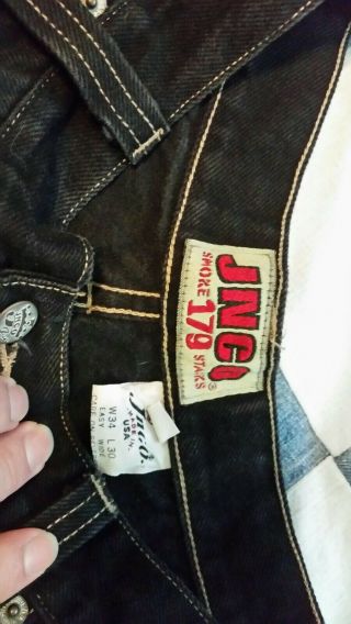 JNCO JEANS 179 Easy Wides Early Orig Vintage Made In USA 3