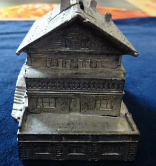 Souvenir Building Metal Vintage Berchtesgaden Haus Wachenfeld Germany